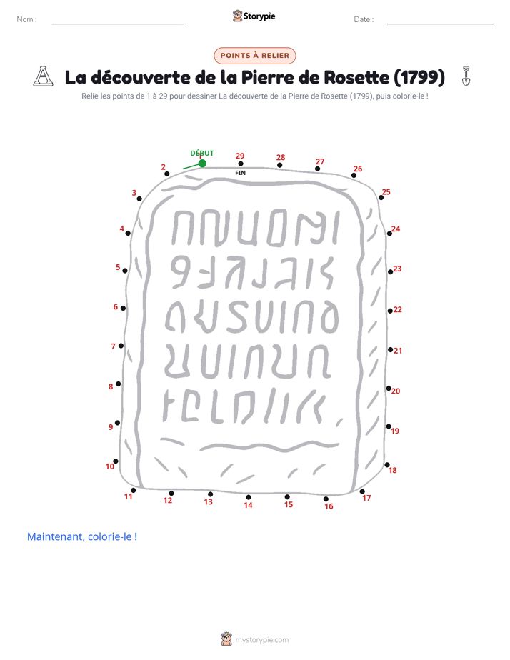 Relie les points