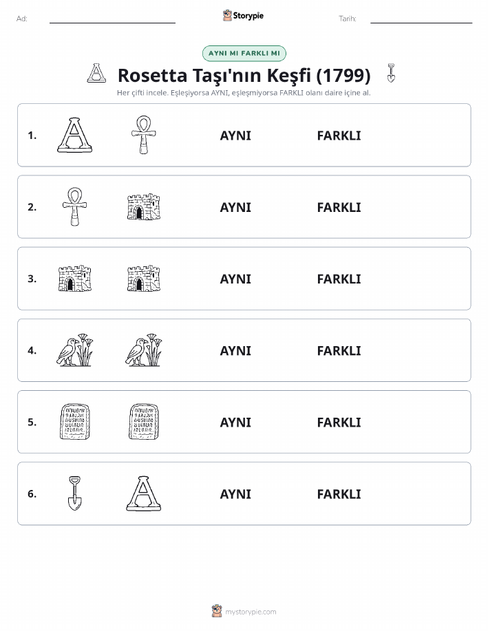 Aynı mı Farklı mı