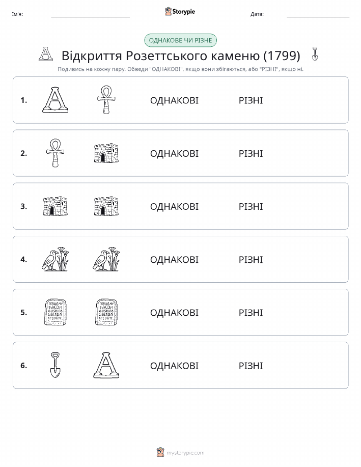 Однакові чи різні