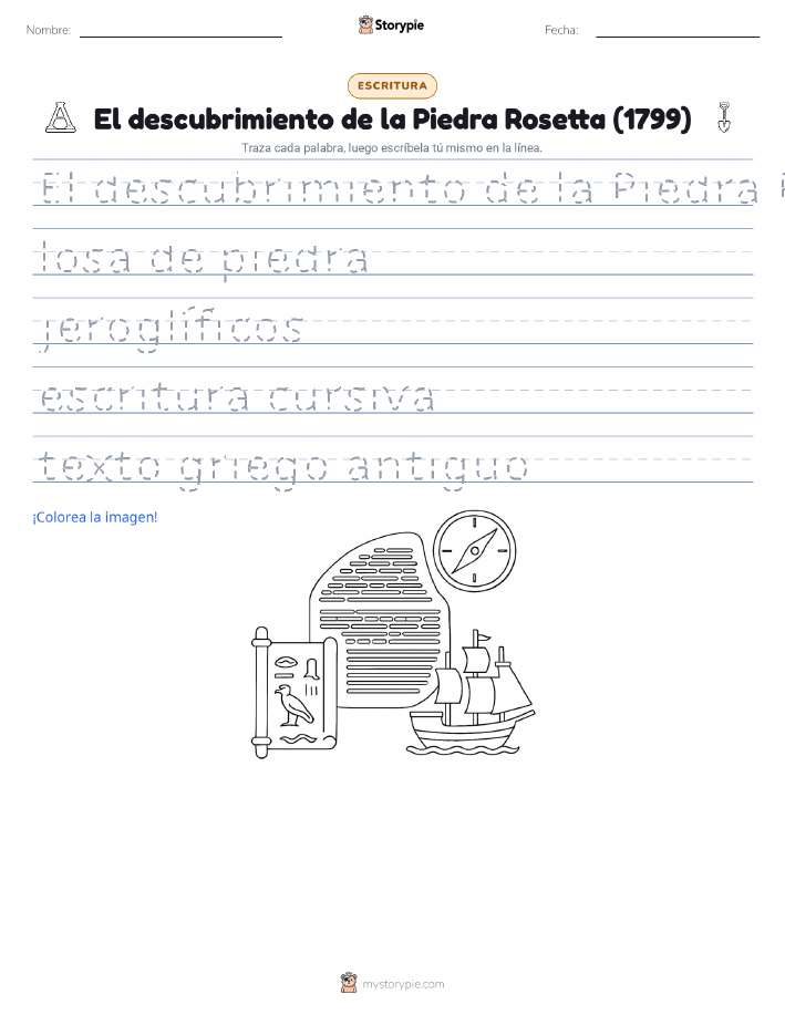 Práctica de Escritura
