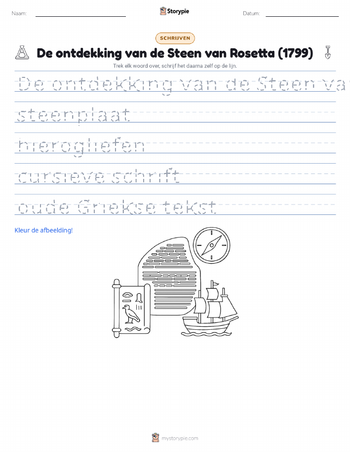 Schrijf Oefening