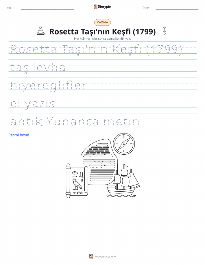 Yazma Pratiği