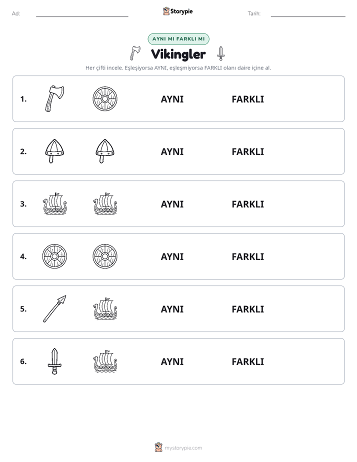 Aynı mı Farklı mı