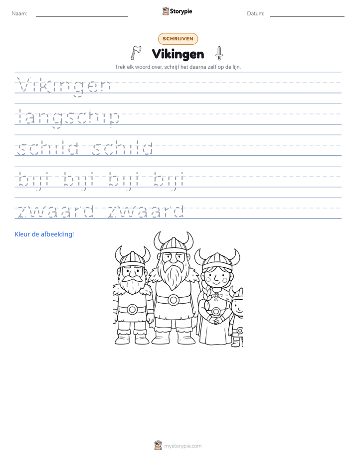 Schrijf Oefening