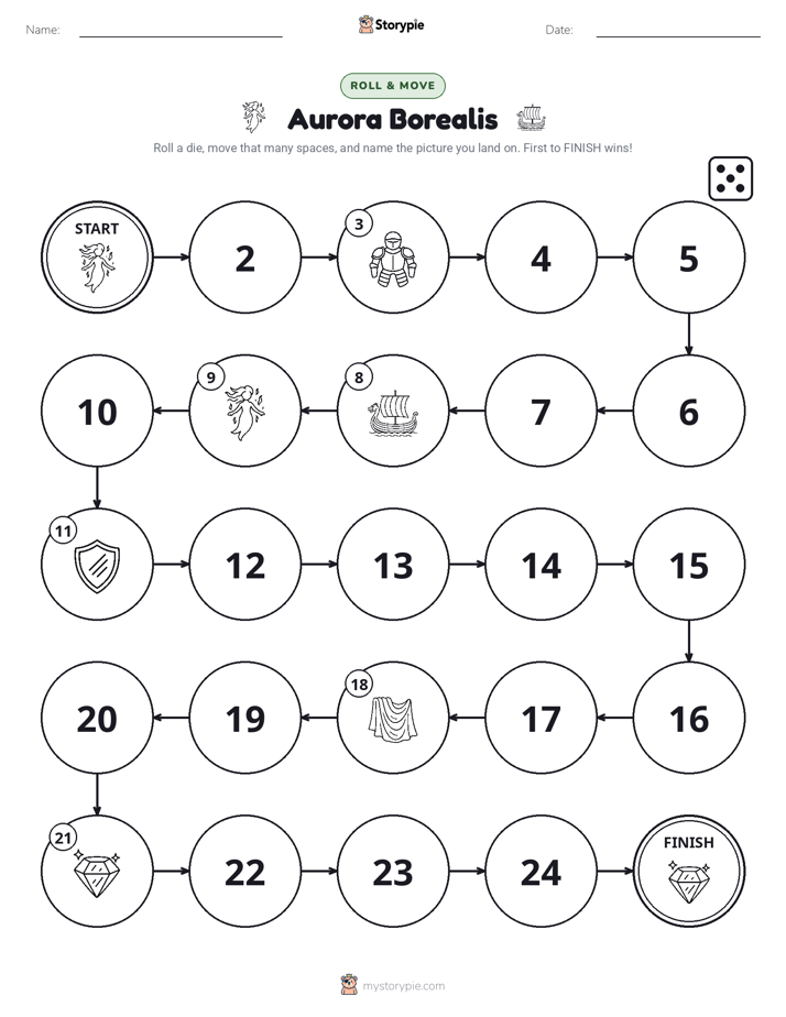 Roll & Move Game