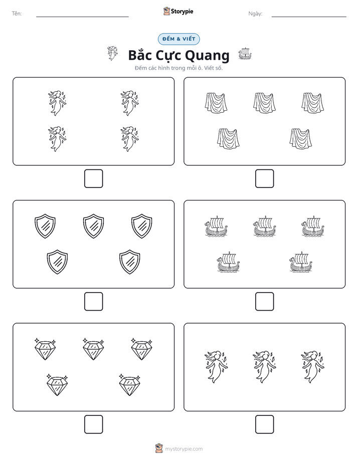 Đếm & Viết