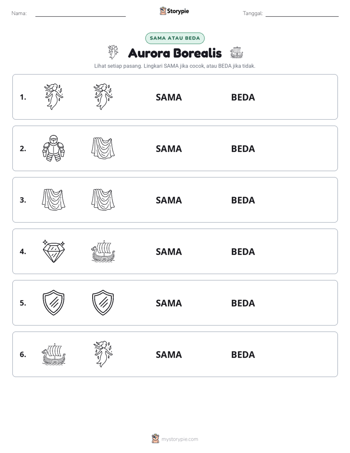 Sama atau Berbeda