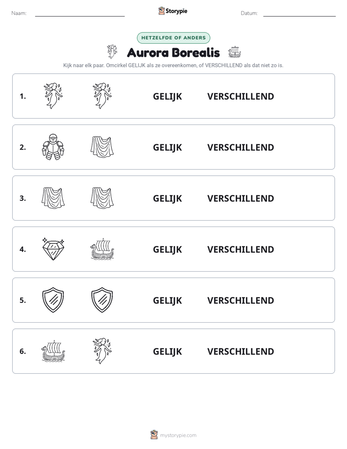 Zelfde of Verschillend