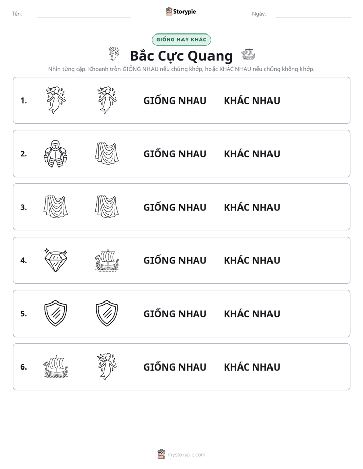Giống Hay Khác