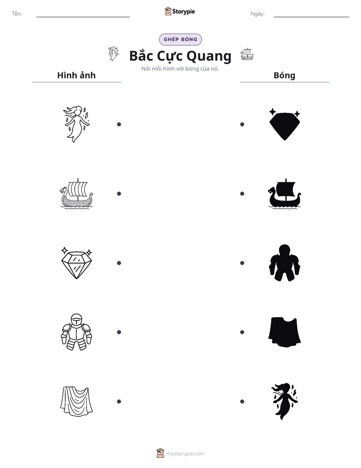 Ghép Hình Bóng