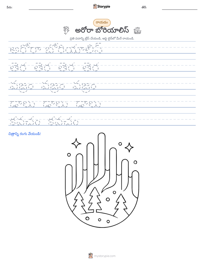 రాయడం సాధన
