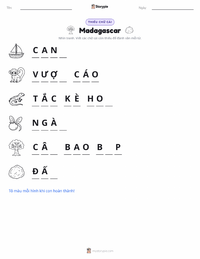 Xem trước tài liệu in sẵn Madagascar