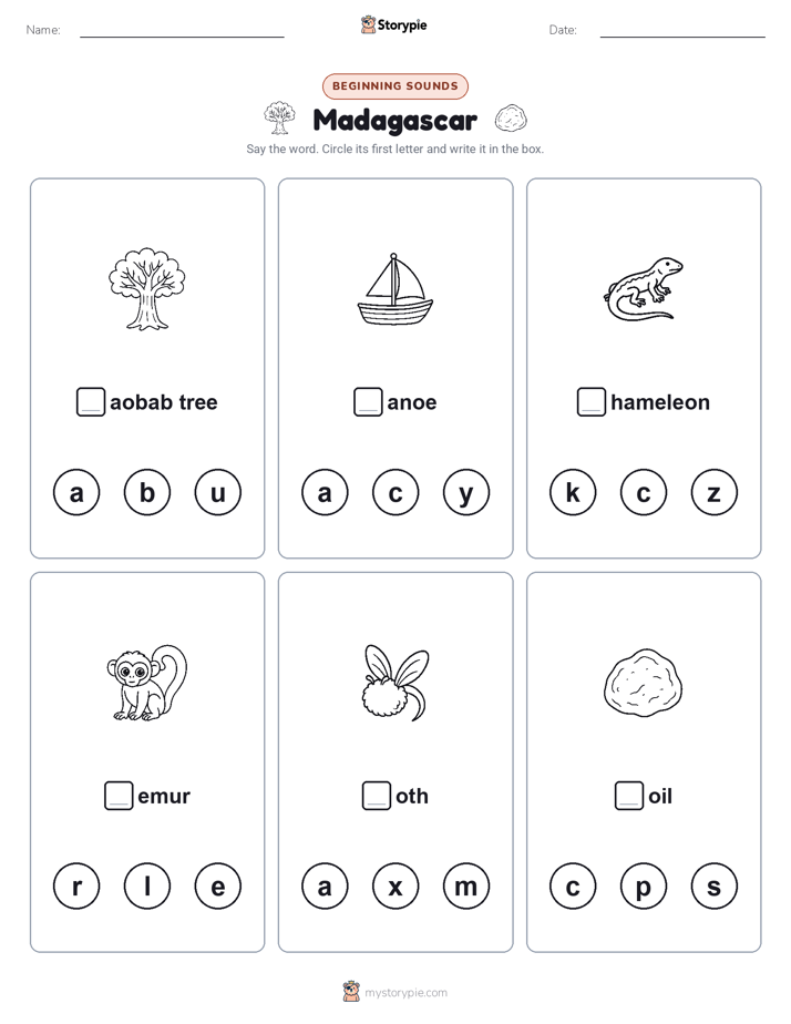 Beginning Sounds