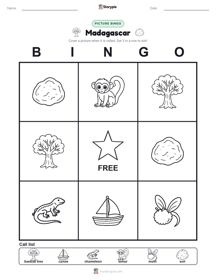 Picture Bingo