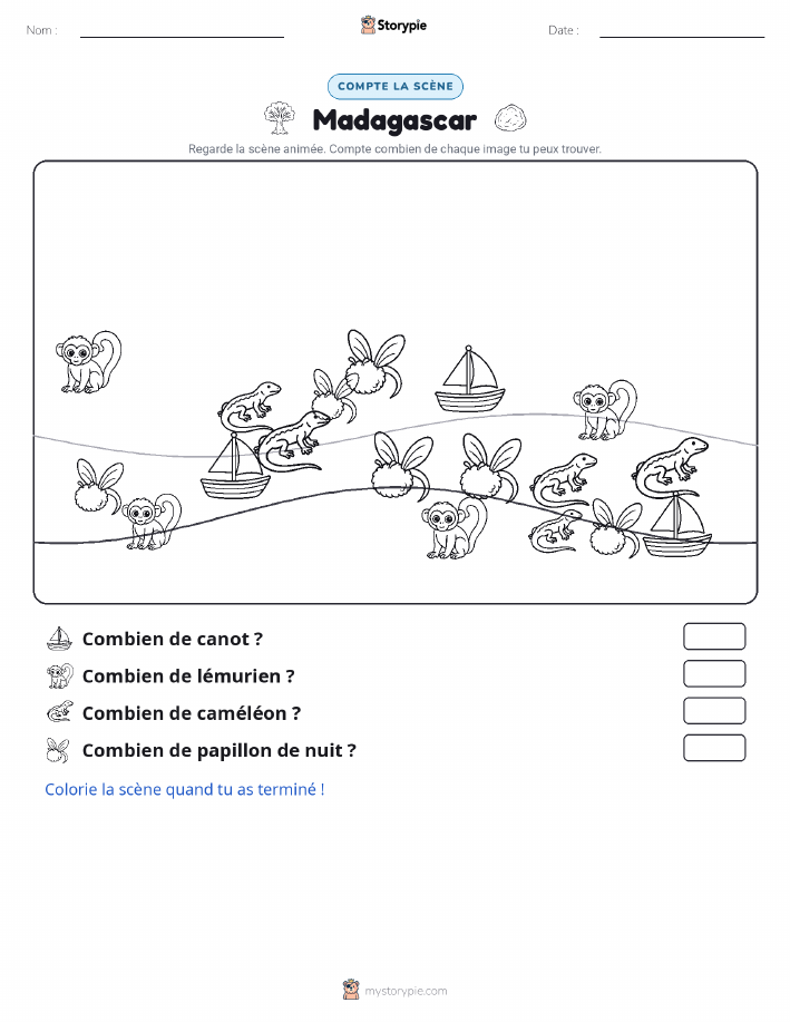 Scène de Comptage