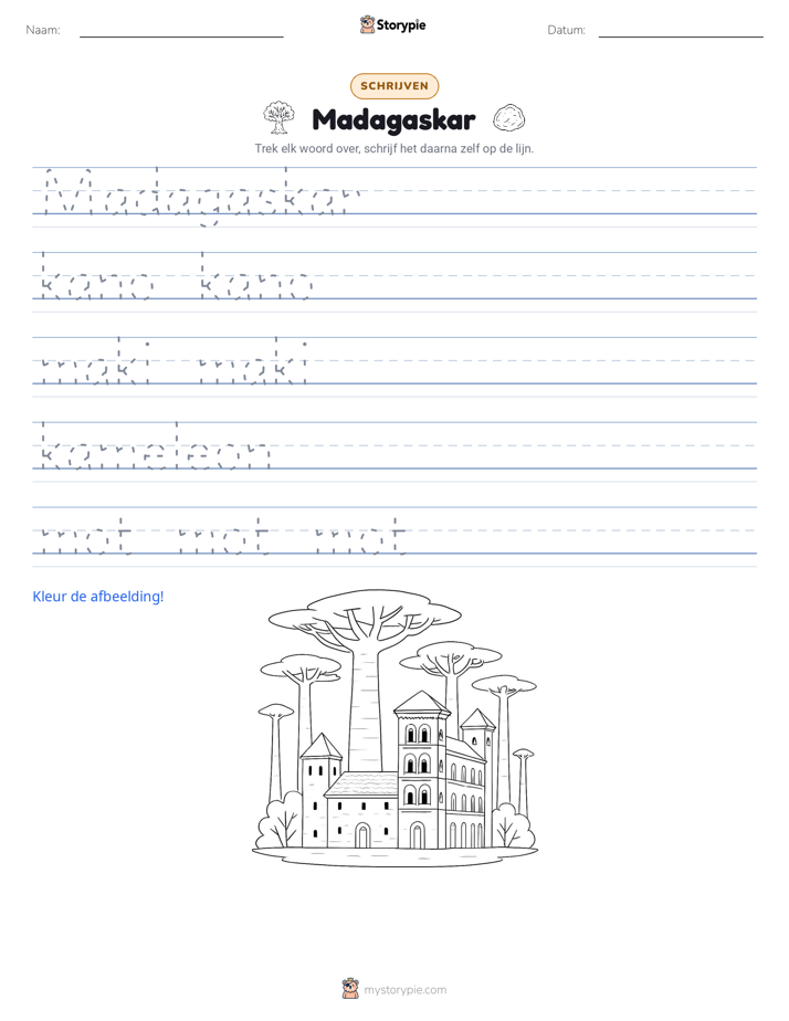 Schrijf Oefening