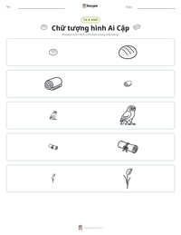 Xem trước tài liệu in sẵn Chữ tượng hình Ai Cập