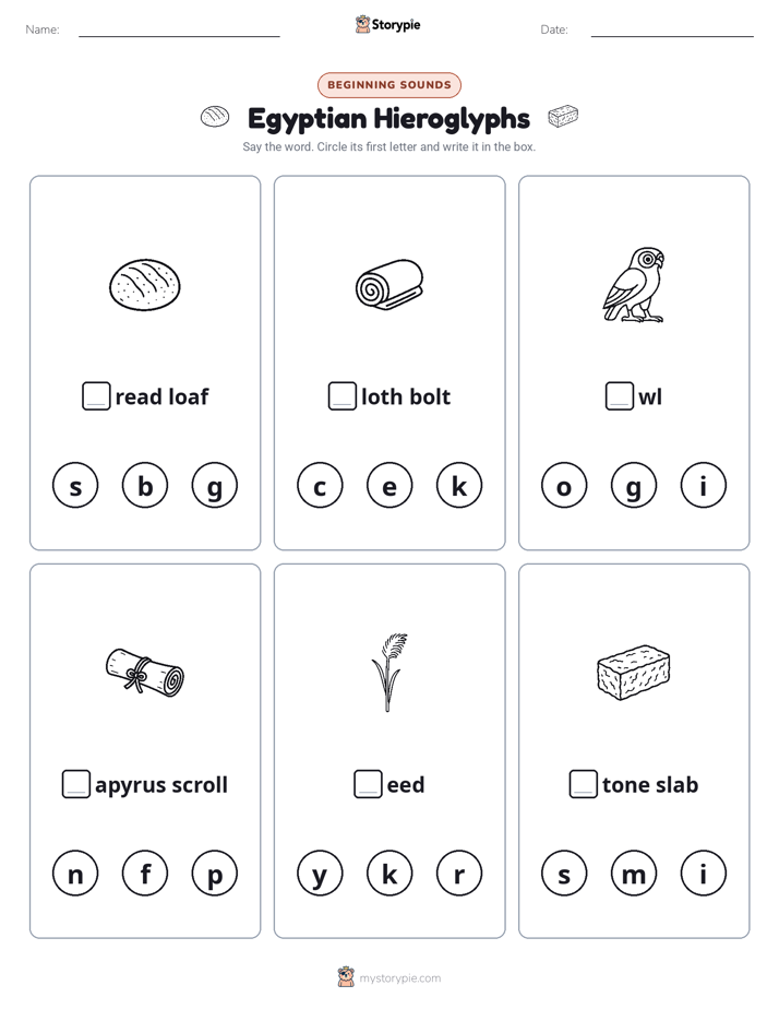 Beginning Sounds