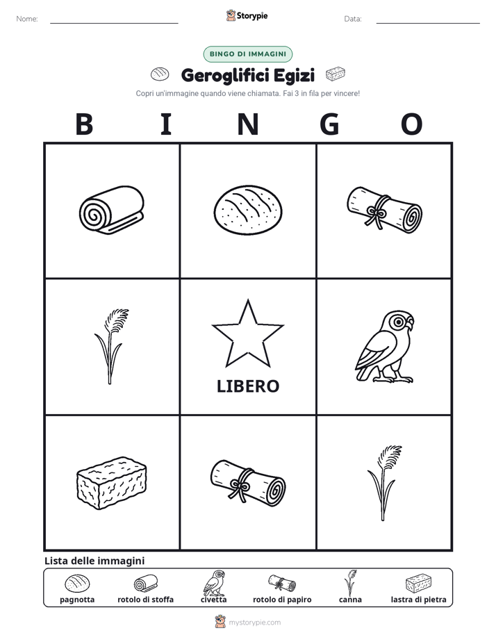 Bingo delle Immagini