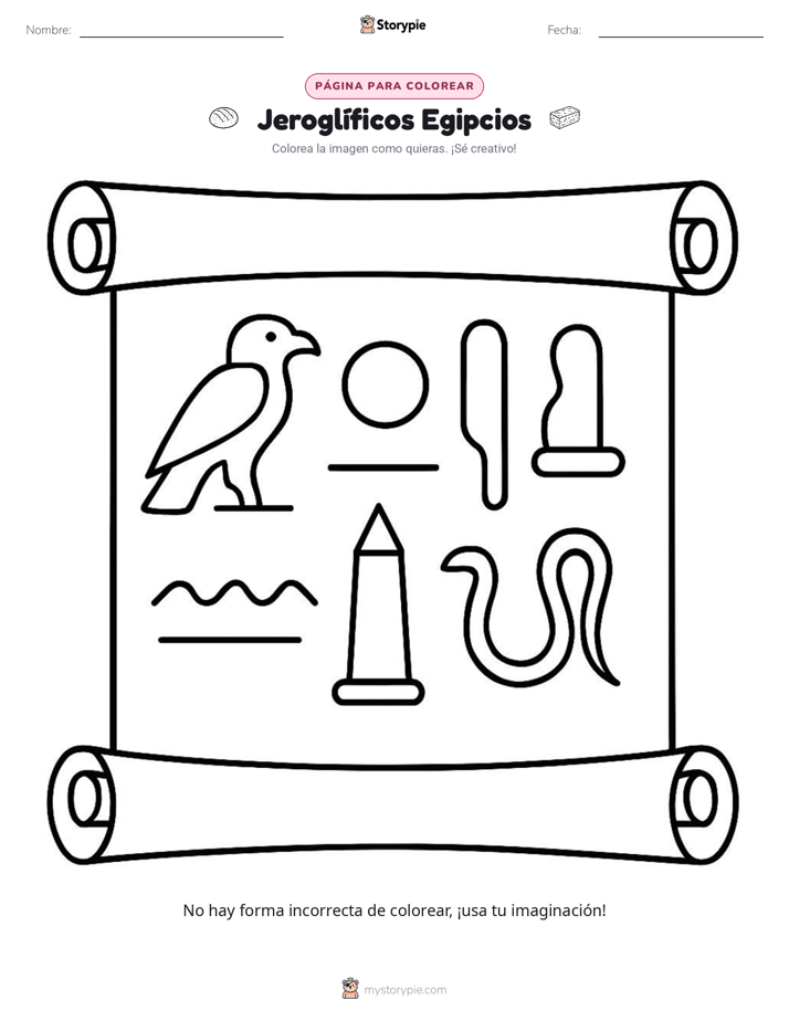 Página para Colorear