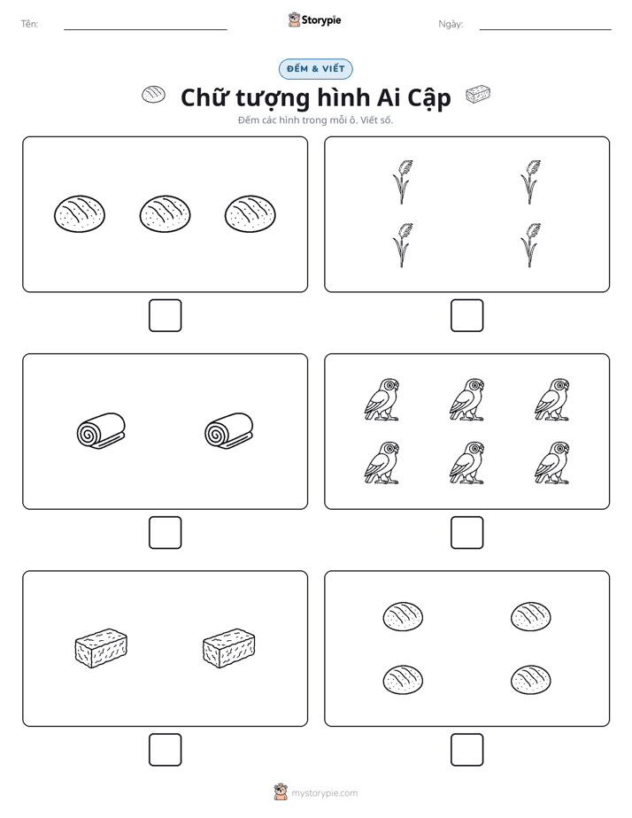 Đếm & Viết