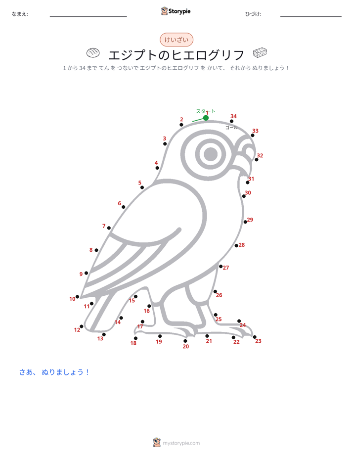 点つなぎ