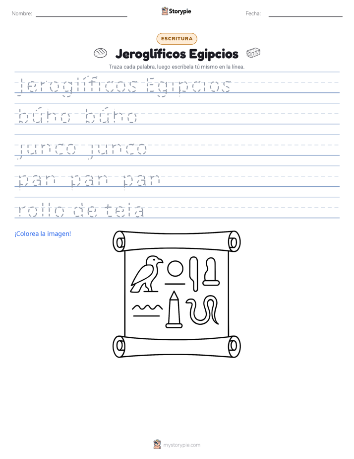 Práctica de Escritura