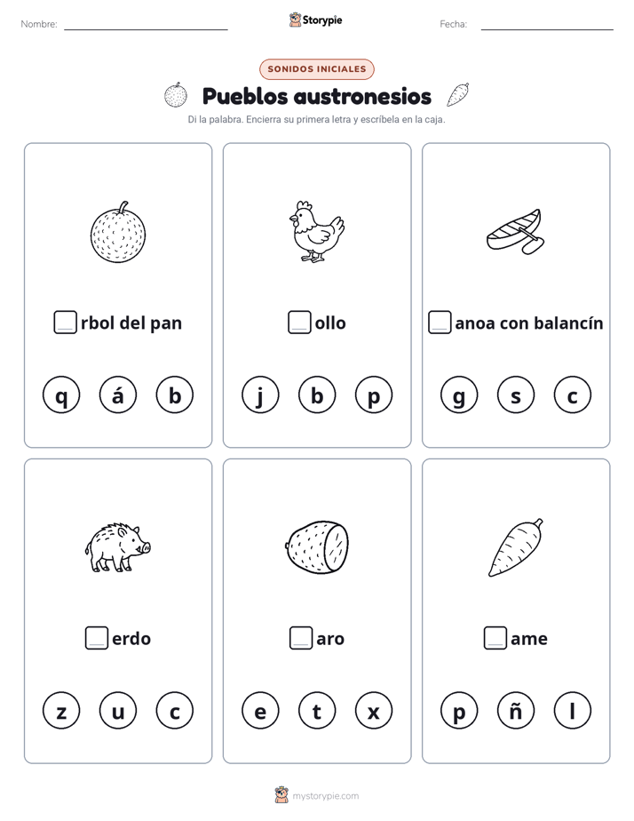 Sonidos Iniciales