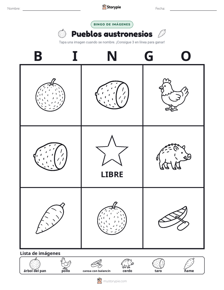 Bingo de Imágenes