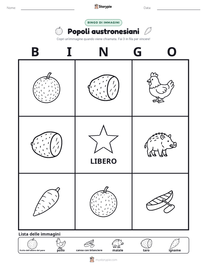 Bingo delle Immagini