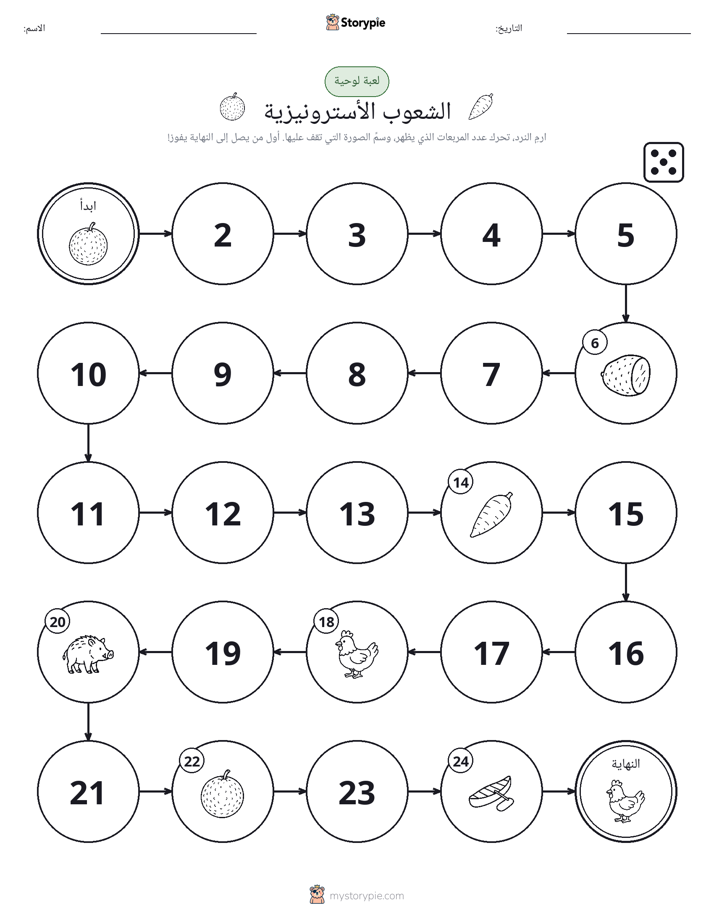لعبة لف و تحرك