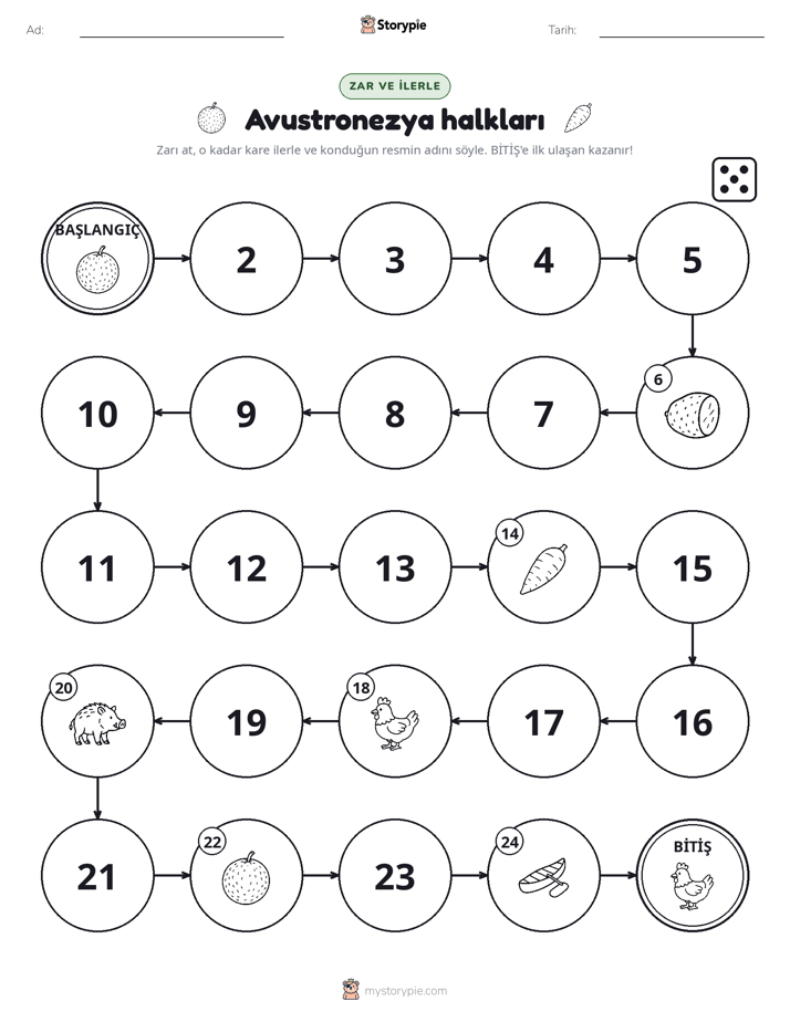 Yuvarla & Hareket Et Oyunu
