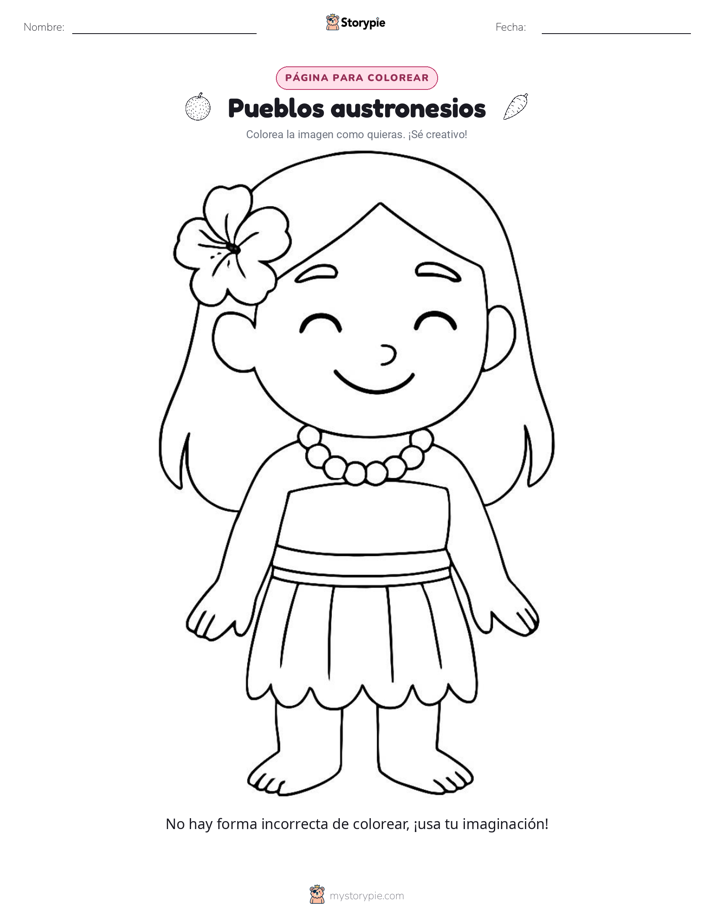 Página para Colorear