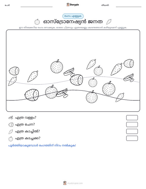 എണ്ണുന്ന ദൃശ്യങ്ങൾ