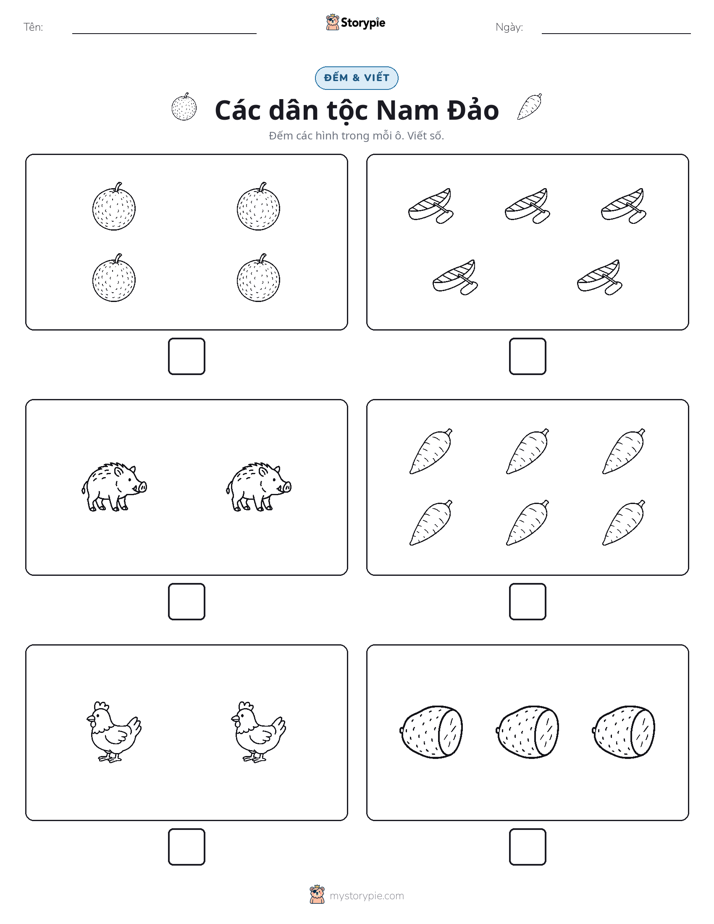 Đếm & Viết