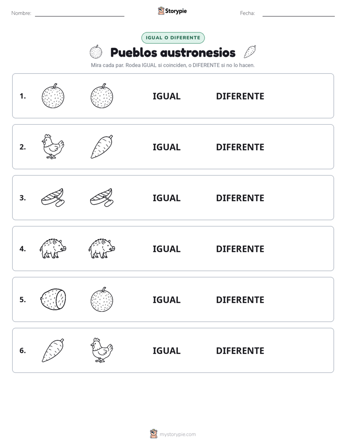 Igual o Diferente