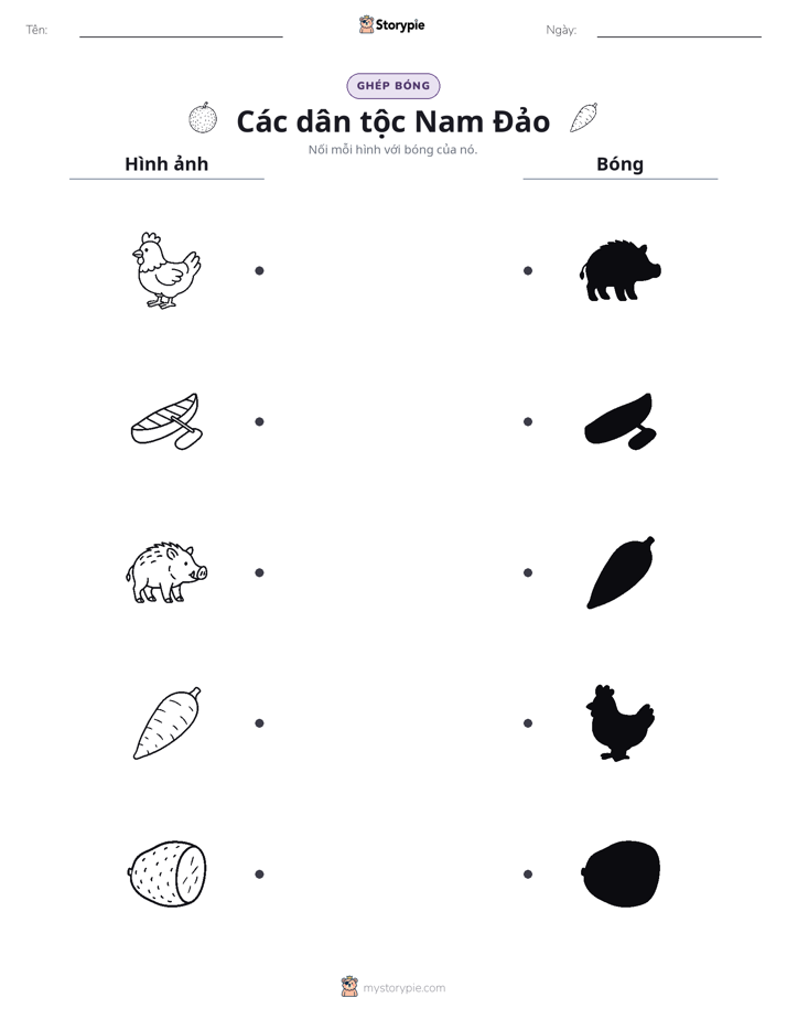 Ghép Hình Bóng