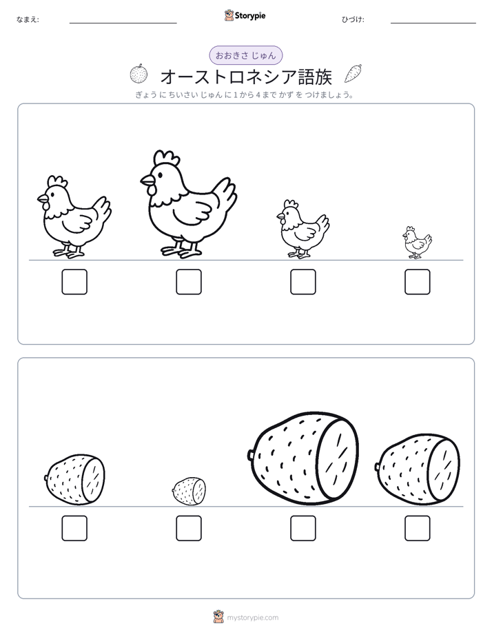 サイズ順