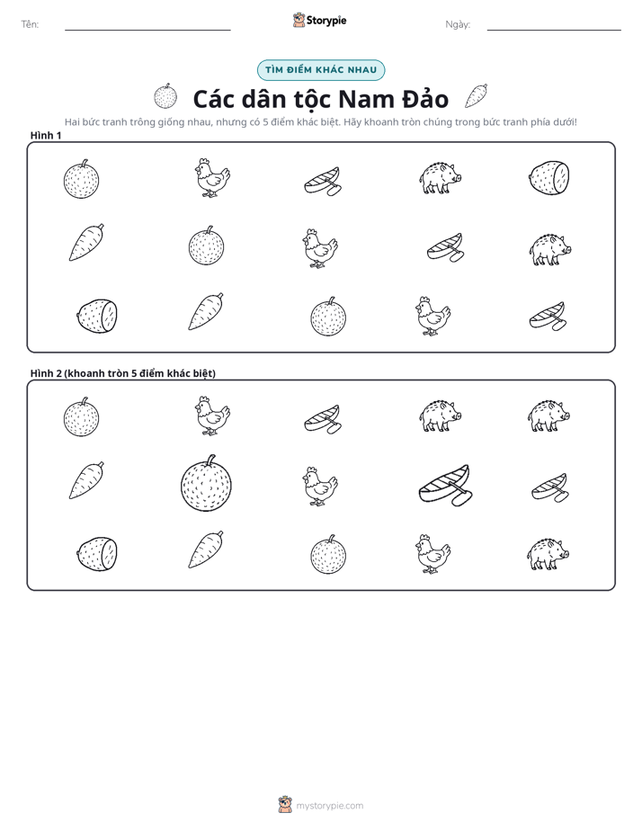 Tìm Sự Khác Biệt