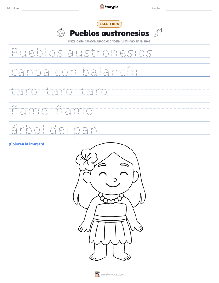 Práctica de Escritura