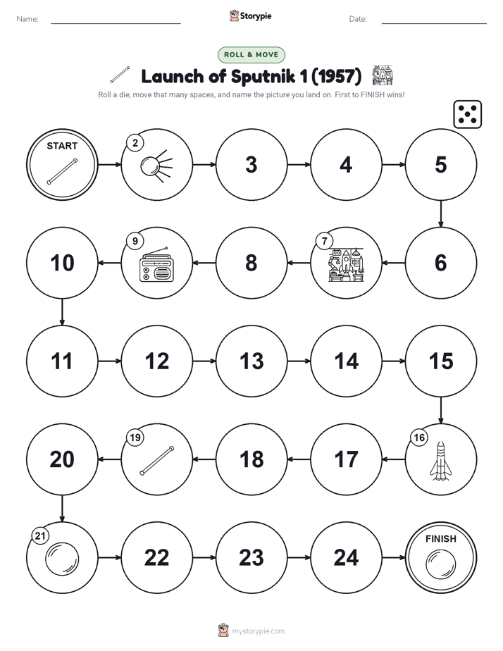 Roll & Move Game