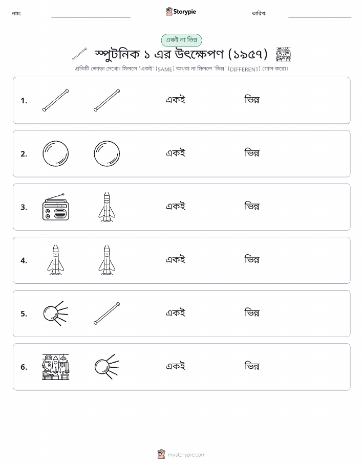 একই বা ভিন্ন