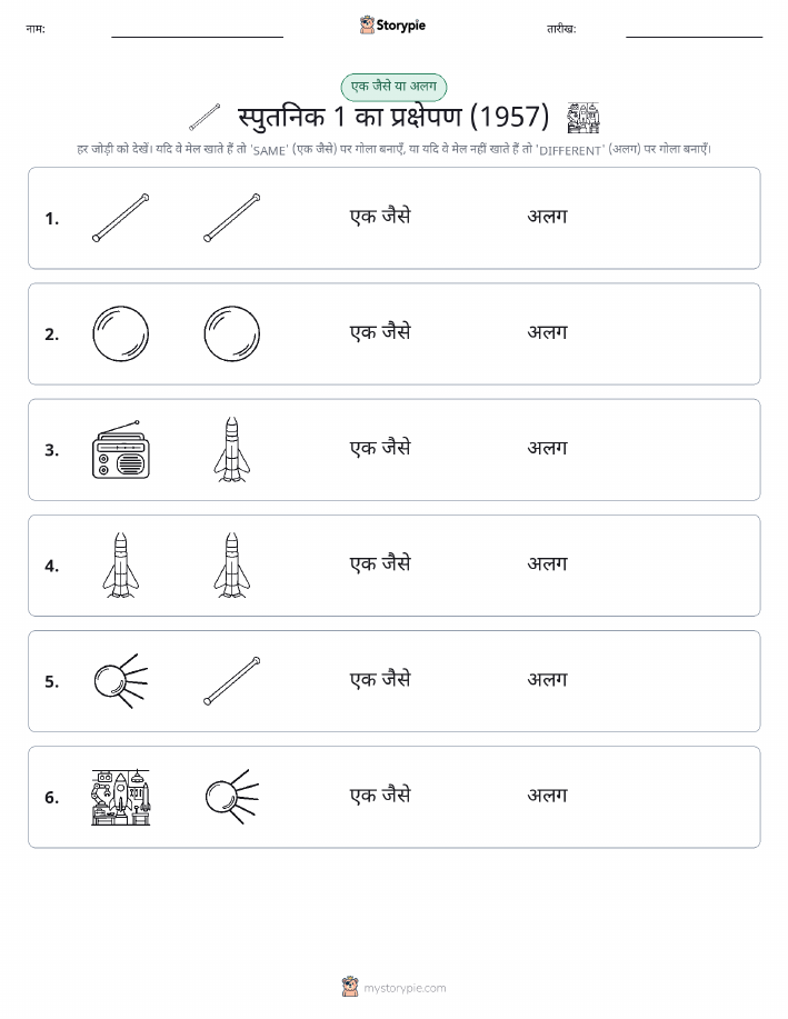 समान या भिन्न
