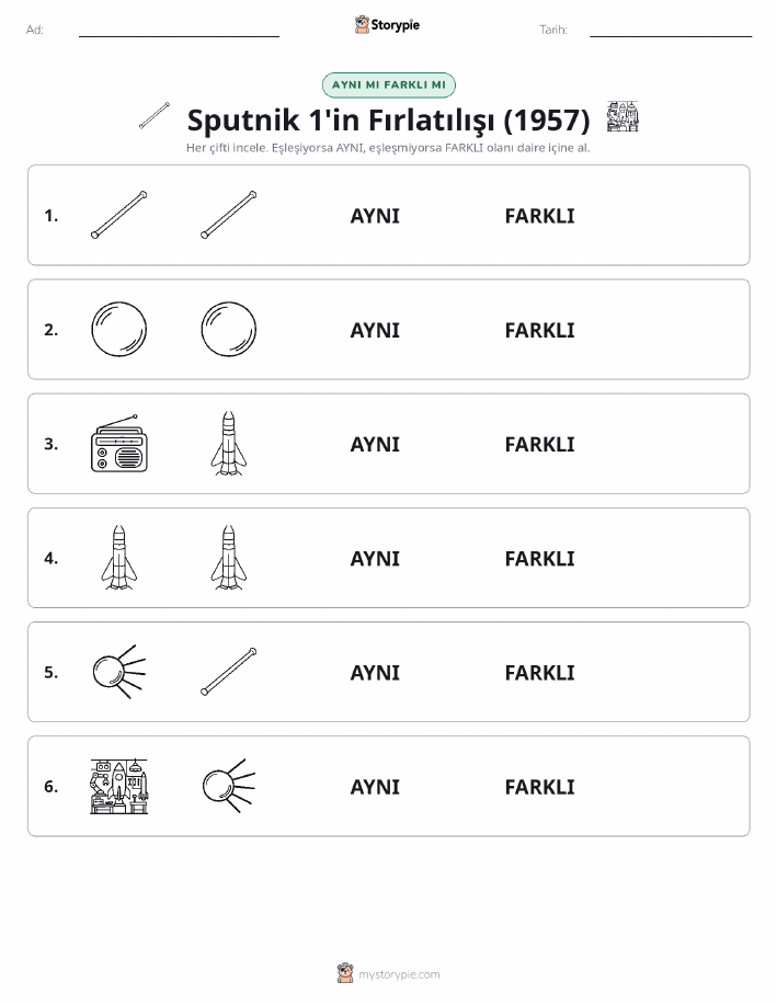 Aynı mı Farklı mı