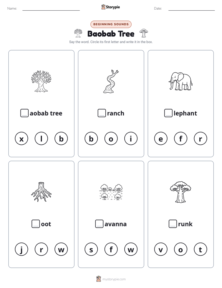 Beginning Sounds