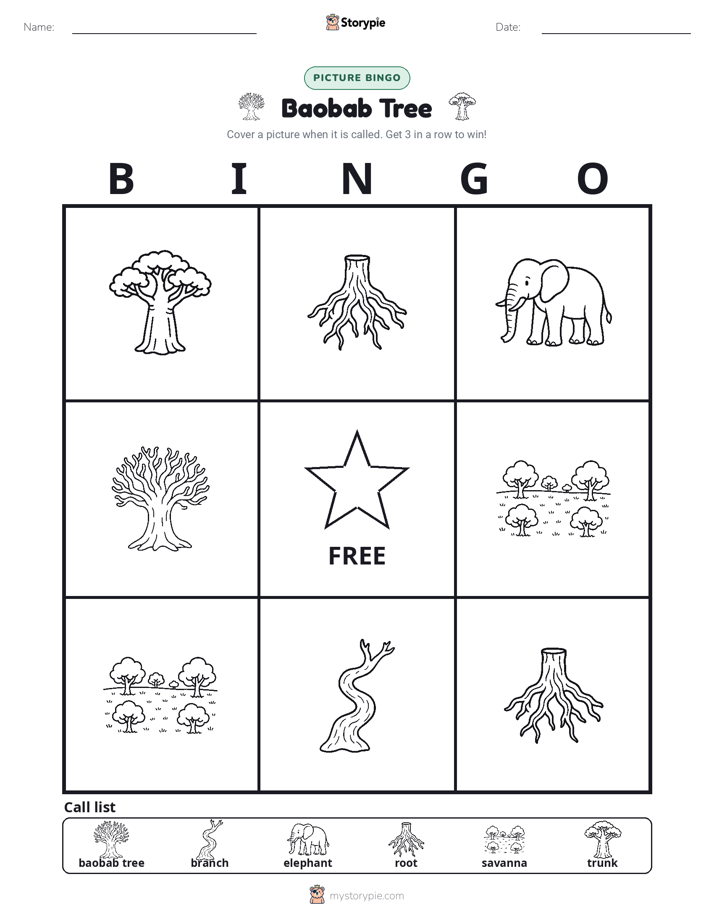 Picture Bingo