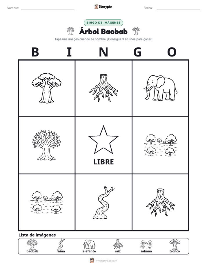 Bingo de Imágenes