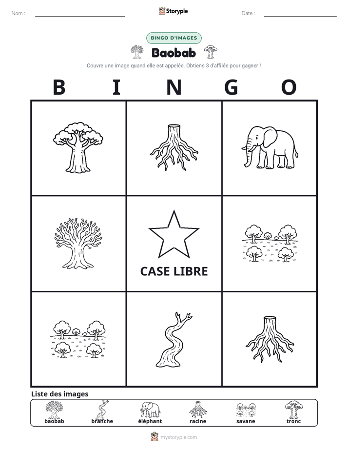 Bingo d'Images