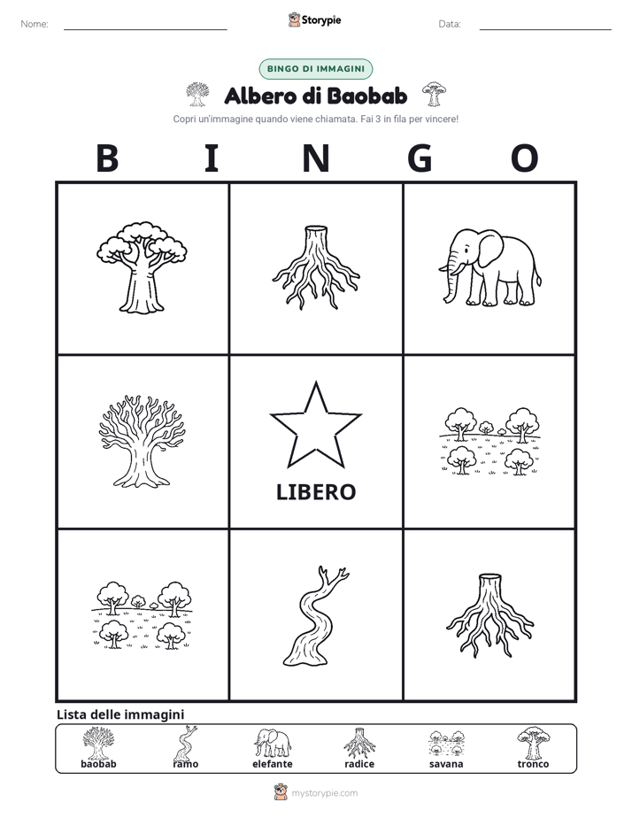 Bingo delle Immagini