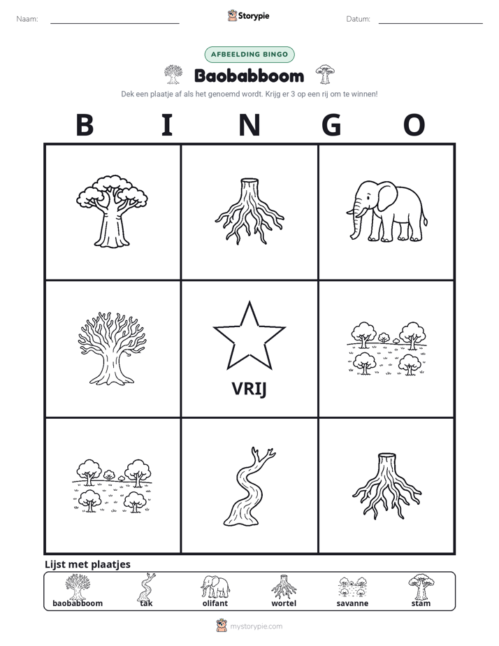 Afbeelding Bingo